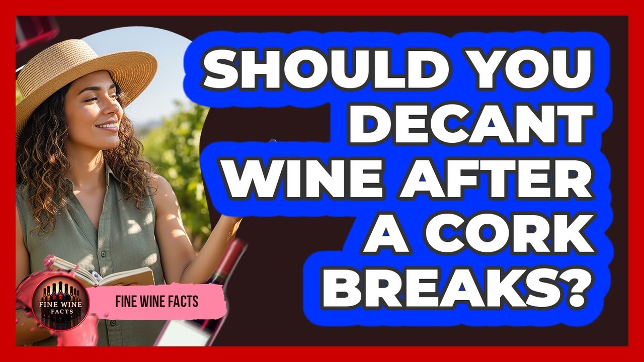 Should You Decant Wine After A Cork Breaks?