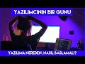 Yazlma nereden nasl balamal   yazlmcnn bir gn  vlog 9