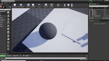 Basic set up for physics interactions in unreal engine