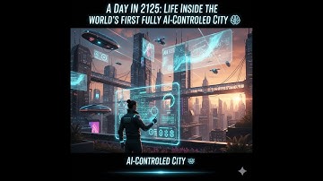 A Day in 2125: Life Inside the World’s First Fully AI Controlled City
