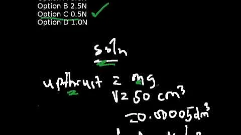 Q6 - JAMB Physics 2017 Past Questions and Answers