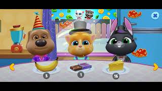My Talking Tom Friends Game Planning new video eating food 🥝🥝🥝 happy friends game screenshot 3