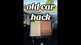 turn your personal tablet or ipad into your new upgraded car screen 🔥🚗 watching sports or movies