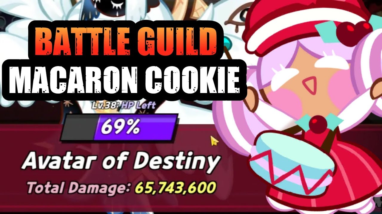 MACARON COOKIE GUILD BATTLE AVATAR OF DESTINY !!! - COOKIE RUN KINGDOM ...
