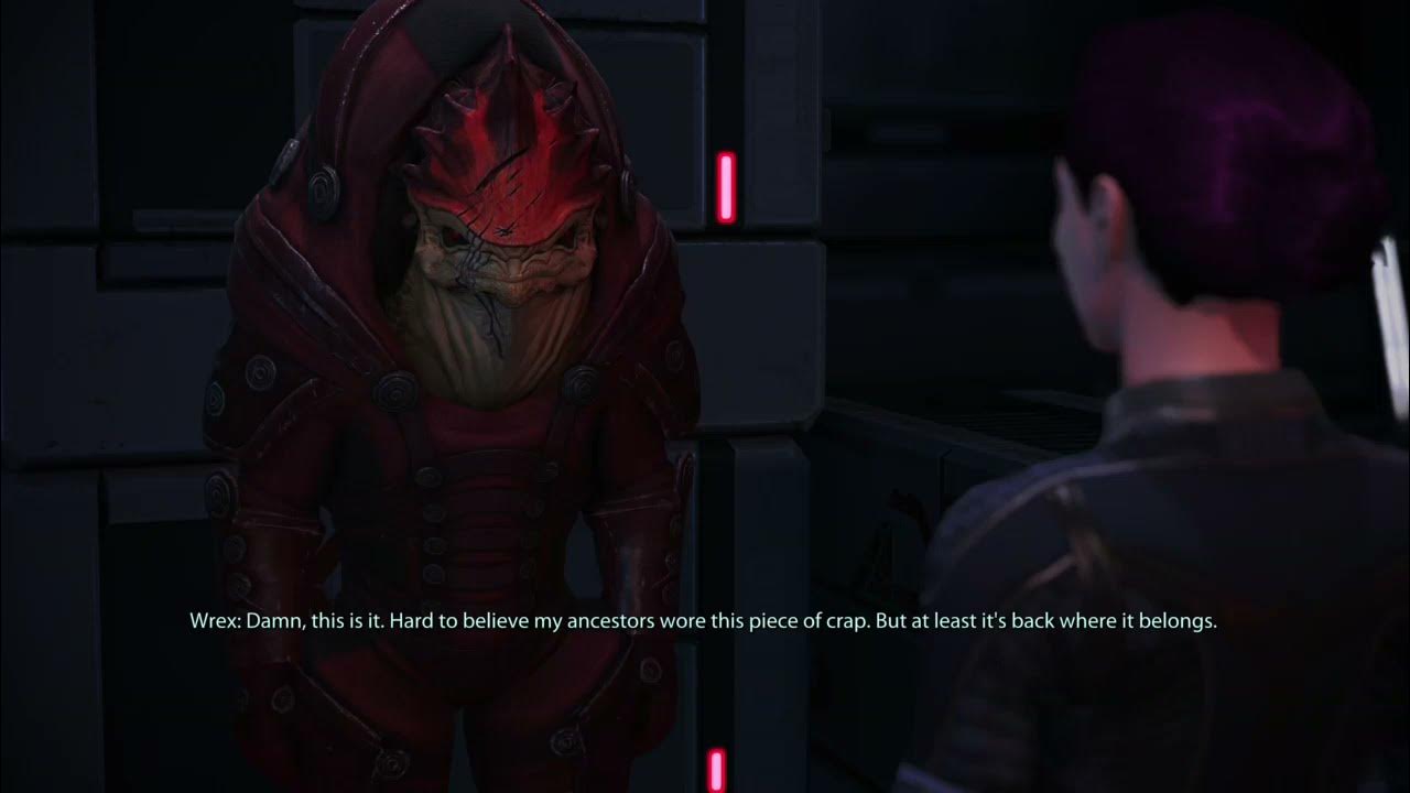 Mass Effect legendary Wrex Family Armor YouTube