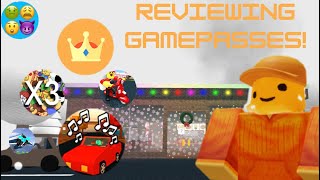 Reviewing Gamepasses In Work At A Pizza Place!