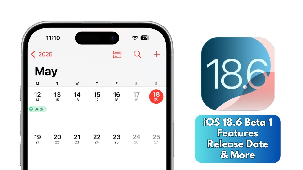 iOS 18.6 Beta 1 Features, Release Date & More - YouTube
