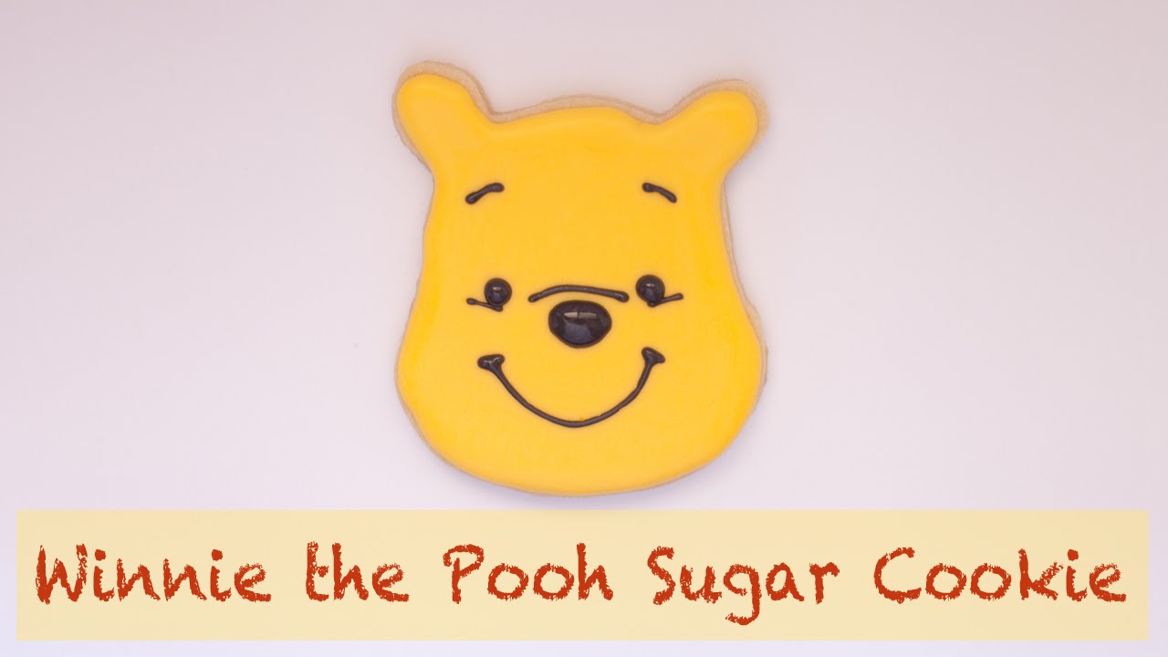 Winnie The Pooh Sugar Cookie Timelapse Youtube