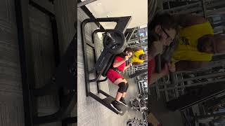 445 hack squat pause rep