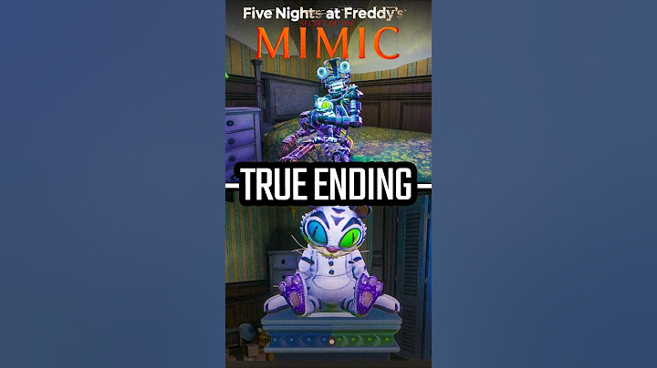 SECRET TRUE ENDING in FNAF: Secret of the Mimic [Five Nights at Freddy's]