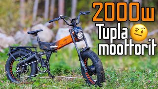 Ensifiilikset täysjousitettusta 2000w sähköpyörästä | Lankeleisi X3000 Max