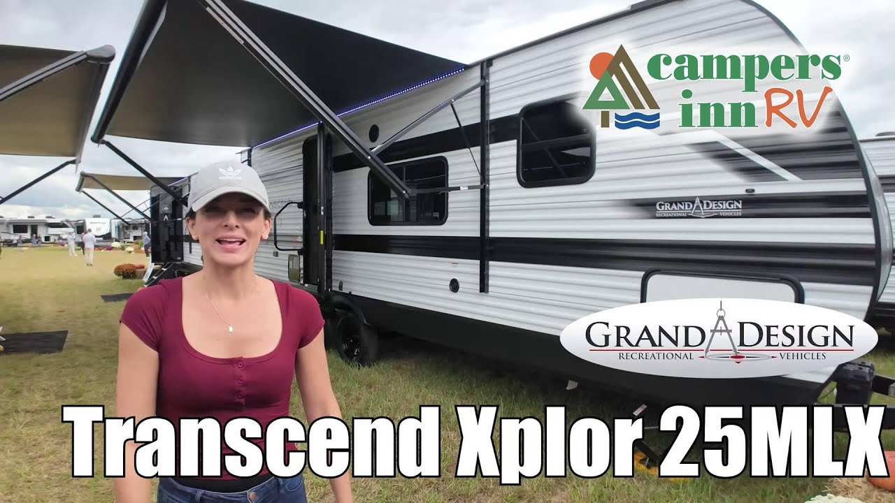 New 2025 Grand Design Transcend Xplor 25MLX Travel Trailer at