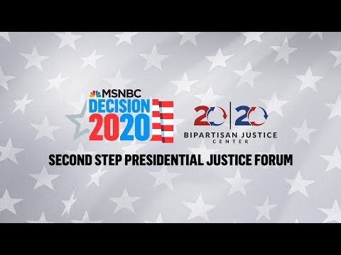 Watch Live: 2020 Democrats Speak At Justice Forum (Day 1) | MSNBC
