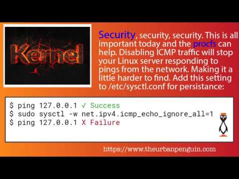 Disable Pings to your Server LPIC-3 303