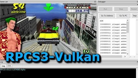 [Outdated!]-[PS3 Emulator] RPCS3-LLVM-Vulkan  Crazy Taxi #1