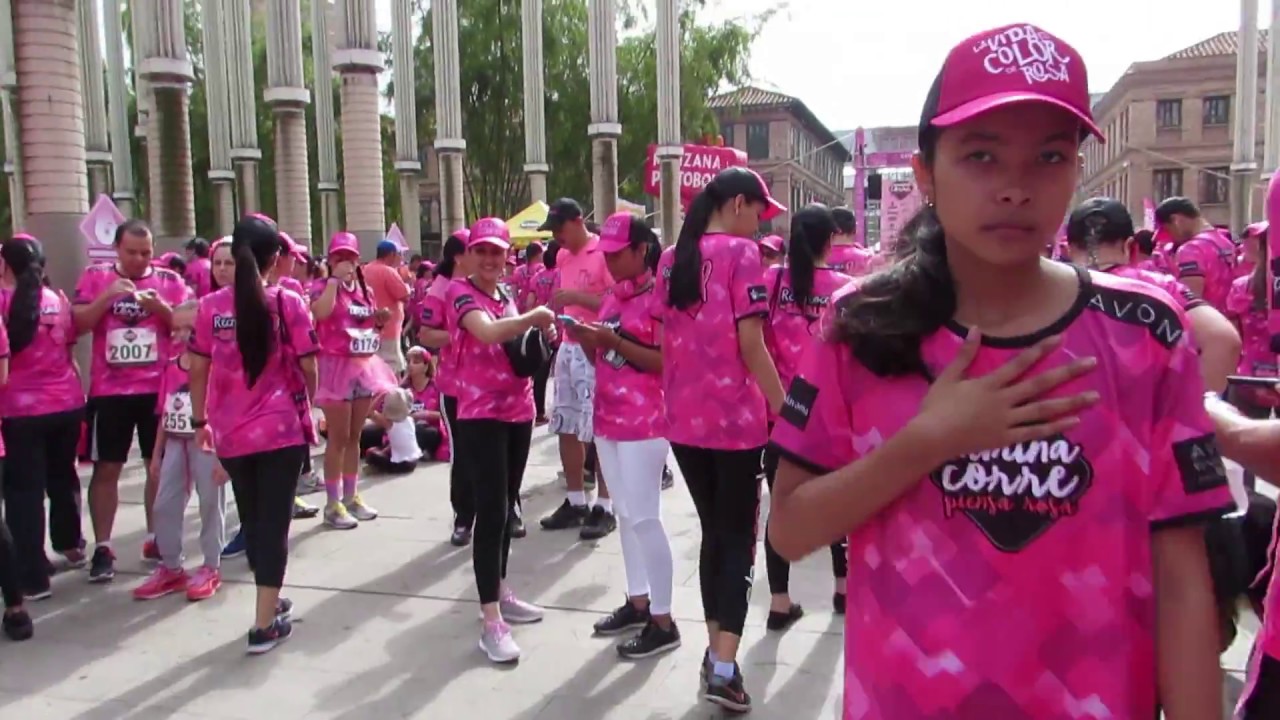 Paseo en rosa. periodismo rugby