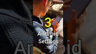 3 Best Android Settings 📲 😍 #android #settings #shorts #viral #tech