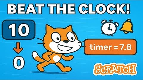 How to Add a TIMER in Scratch! #scratch #shorts