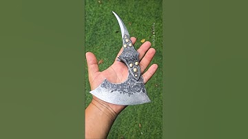 Viking axe head assemble