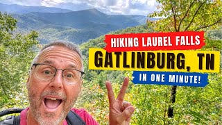 Hiking Laurel Falls in Gatlinburg, TN...in 1 Minute!