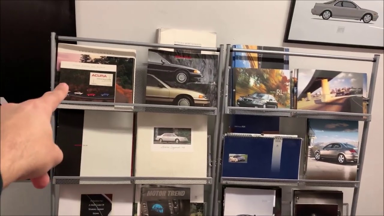 Acura Brochure Library Update