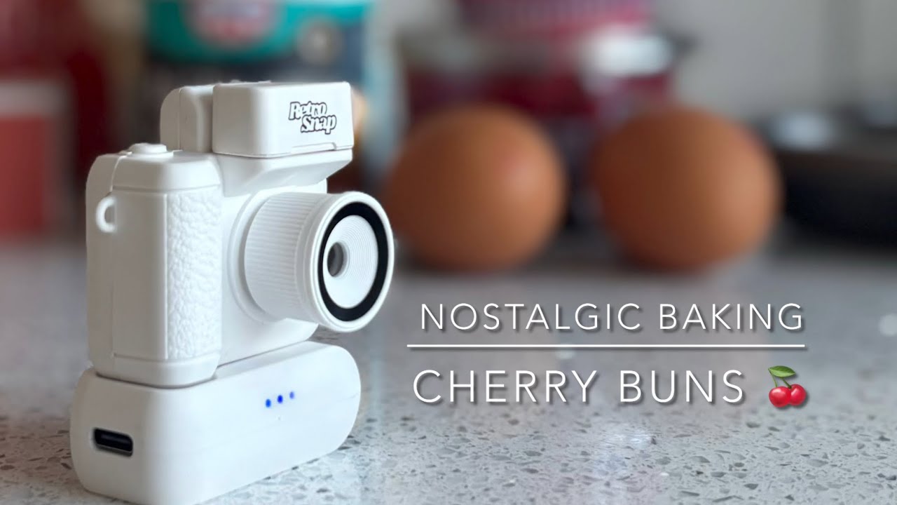 Nostalgic Baking | Childhood Baking Memories | Filmed on Retro Mini Camera 