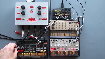 Dirty Korg Volca Dub - Flatline Compressors Monotron Delay Volca Keys Bass Beats