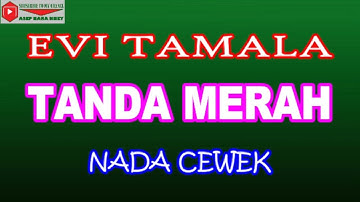 TANDA MERAH - EVI TAMALA ( COVER ) KARAOKE DANGDUT