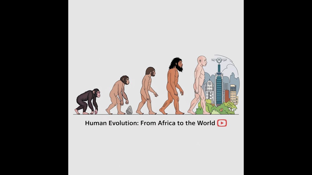 The evolution Humans from Homo sapiens, migration out of Africa, and ...
