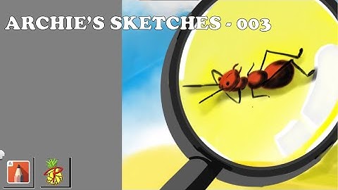 Digital art using Autodesk Sketchbook ( BREAD) Archie