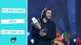 Eurovision 2017 || My top 42 (With comments)
