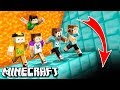 JUMP TO ESCAPE DEATH IN MINECRAFT! The Pals Escape the Lava Wall! (Super Lava Run)