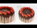 [ EP 23. (sub) 초코딸기주르륵] 3호 케이크 만들기 케이크 아이싱의 꿀팁을 듬뿍 담아보아요~♡ cake decorating