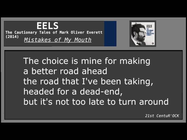 Mistakes of My Youth / Wonderful, Glorious - song and lyrics by Eels