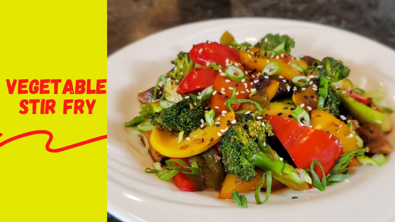 Vegetable Stir Fry Recipe /Vegan Friendly/ Gluten Free YouTube