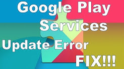 Google Play Services Error- Lollipop Update Fix - Durasi: 4:51. Google Play Services Error- Lollipop Update Fix - Durasi: 4:51.