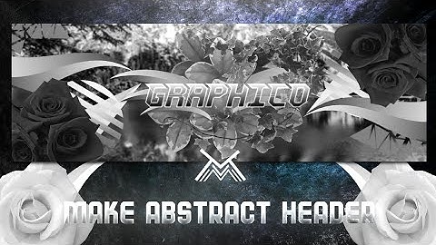 How To Make An Abstract Twitter Header on Android!(ft.Sk Mofuz DZN&Gaming)