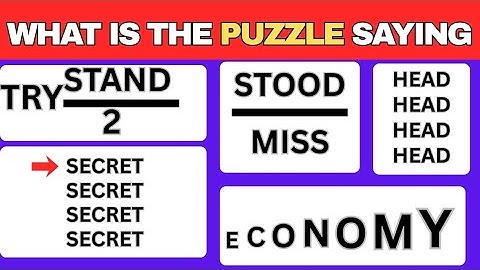 Only 1% Can Solve This Word Puzzle | Guess the Phrase Quiz | Puzzle Challenge 2025
