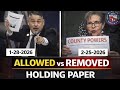 ALLOWED VS REMOVED          Holding PAPER ( MARICOPA COUNTY)