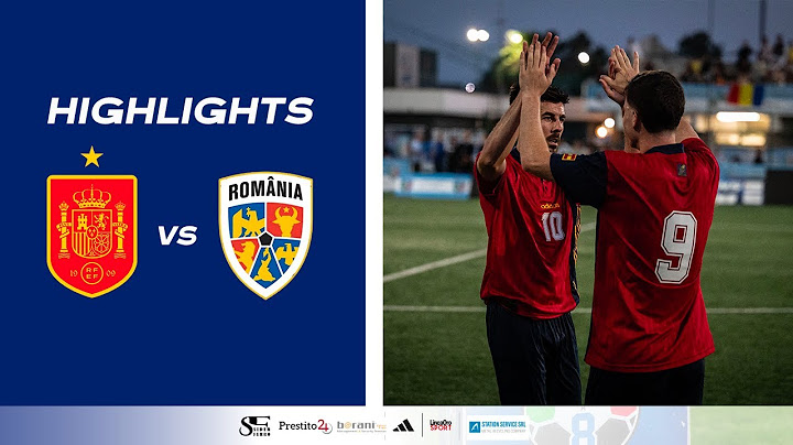Spagna-Romania | Semifinale Nations League | Highlights Lega Calcio a 8