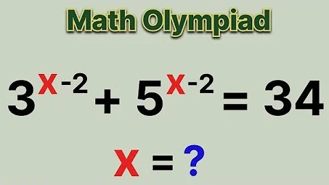 A Nice Exponential Math Olympiad Problem | Can you solve this???
