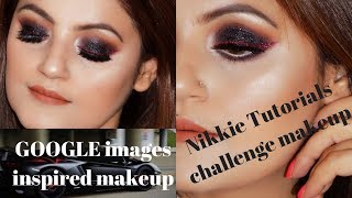 Nikkie Tutorials GOOGLE Picks My Makeup Challenge | CRAZY -Did I Succeed