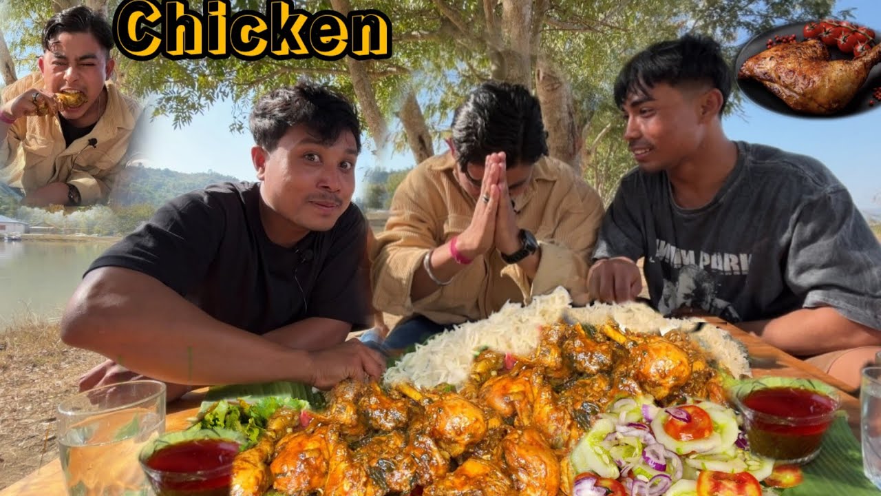 Chicken mukbang  🍗|| khuhaodi leitre 💥