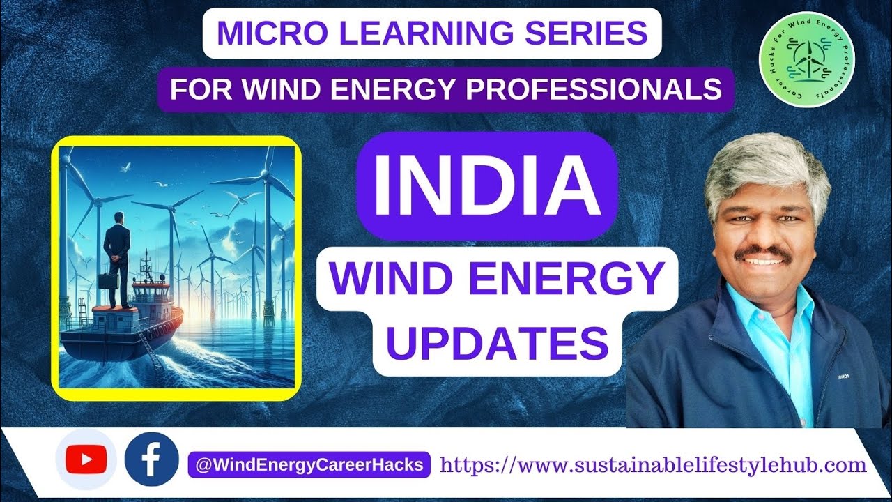 INDIA Wind Energy Update 38 | Micro Learning Series | R Mahendran ...