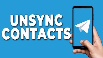 How to Unsync Contacts from Telegram