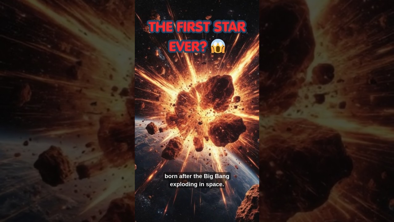 Discovery of the First Star Ever Exploding