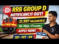 RRB Group D Notification OUT 🔥 | Vacancies | Eligibility | Apply Now | 2026