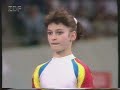 Christina bontas rom  worlds 1989  horse vault final