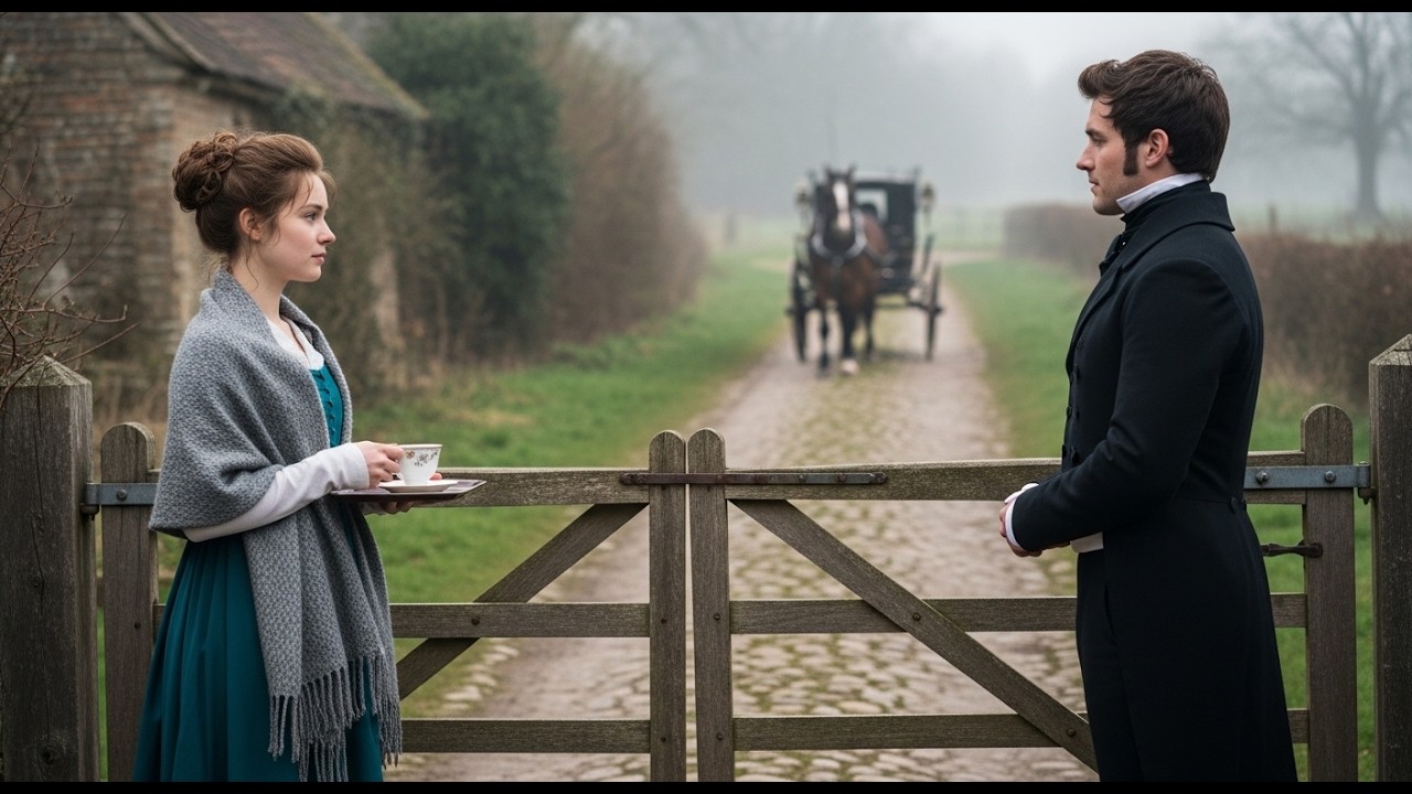 Each Morning, She Offered Tea to a Shivering Stranger Until a Carriage Arrived Bearing the Duke Seal