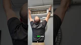 How to Clean Mini Split Filters in Minutes! #hvachacks #diy #learning #cooling #hvac #hvacexperts Profile